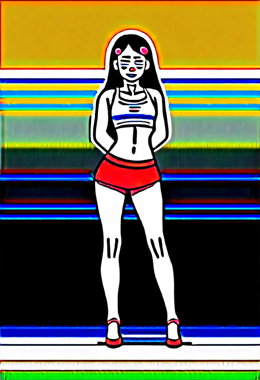 A most Beauty mother-in-law　tiny height, ,　shopping　Supermarket　brown Hair　long hair　girly hairpin　White knitted crop top　((Mother and kiddaughter have the most beautiful breasts)),　micromini skirt　squat, broken home, gangs, (masterpiece), best quality, expressive eyes, perfect face, the tearing of clothes of the daughter, many lewd kids, unclad, skirt lifted, (red bottom), pinned down, puffy nips, damsel in distress, ((cute  body)),  (leg spread open),ryona, short, slap mark, dripping, spurting, fight 