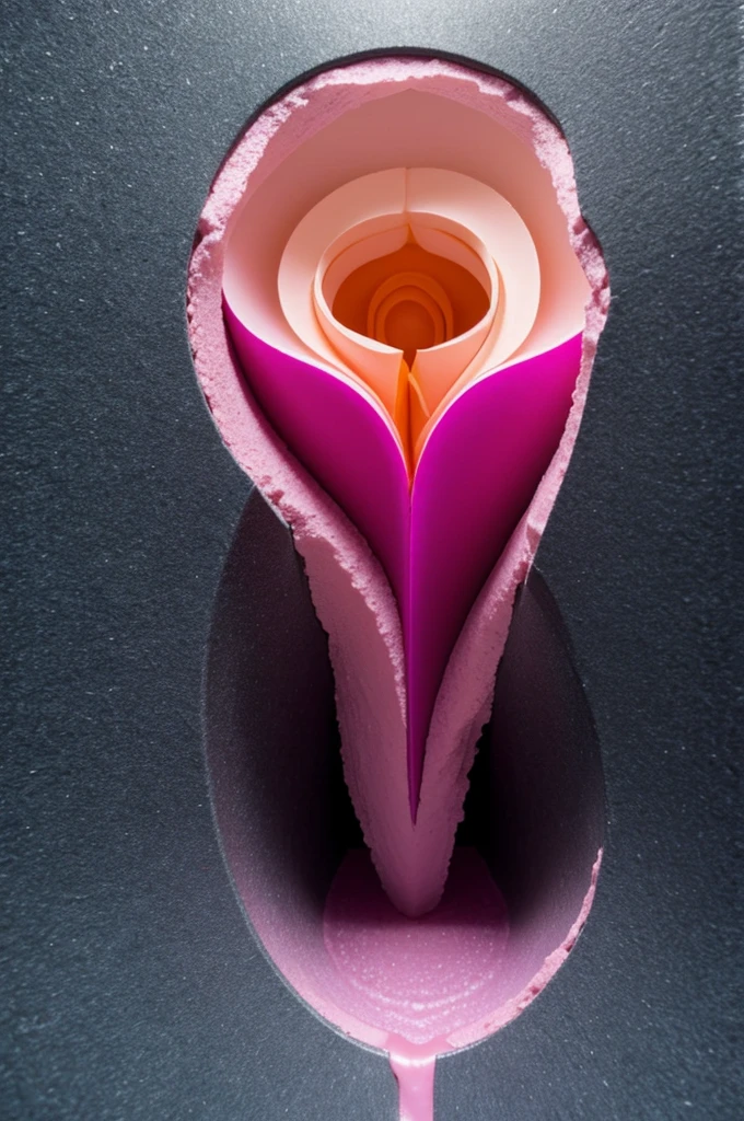 Create the inside of a vagina