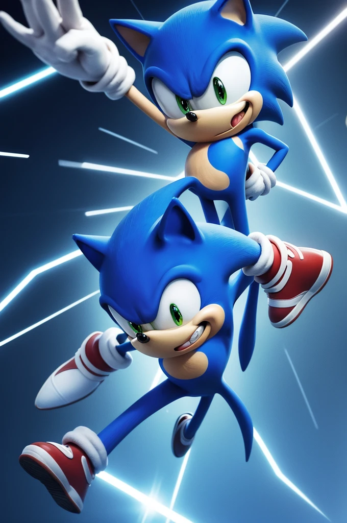 Sonic vs aggressive humans