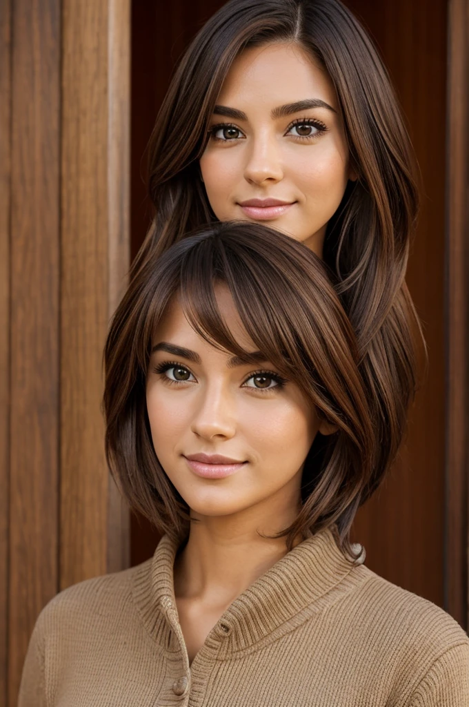 General description:
gender: Female Height: High Facial Features:
Eyes: big ones, brown color eyelashes: Long and defined nose: Medium-sized mouth: Medium size hair:
Type: Long and funny (risado 3B)
color: Chestnut Clothing Style:
Casual: Preferably a current and comfortable combination, that reflects a modern but relaxed lifestyle.
Additional characteristics:
Facial expression: Neutral or friendly, depending on the context of the representation.
body posture: Relaxed and natural, to reflect an everyday attitude.
Context and Environment:
full body photo