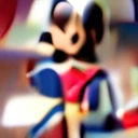 a close up of a cartoon girl with a red dress and brown shoes, animation character, 3 d character, 3d character, cute 3 d render, 3 d character render, cute character, cute cartoon character, stylized character, character is in her natural pose, character model, 3d characters, character render, 3 d character art, full body character, character modeling