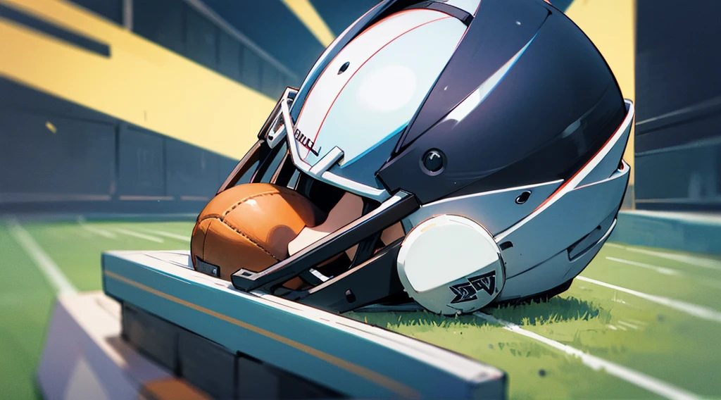 create a football logo without any text