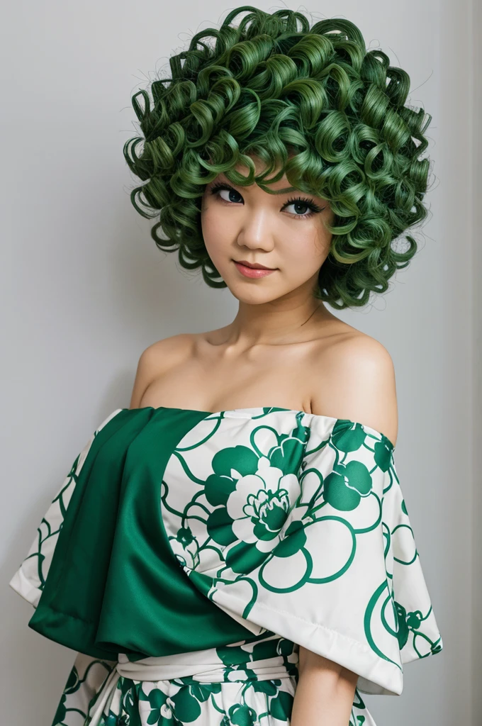 Tatsumaki without clothes and touching her tits 
