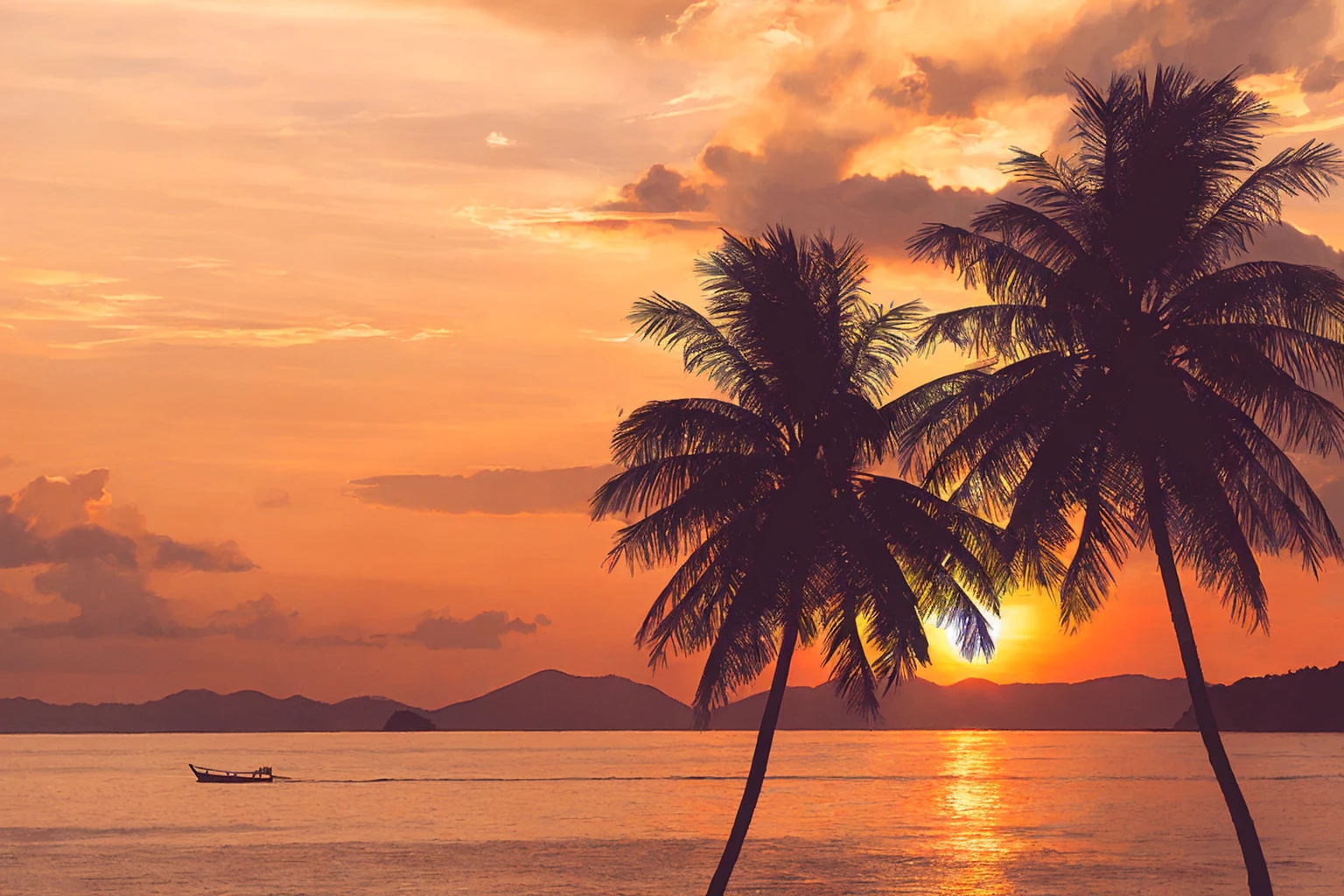 Sunset beach