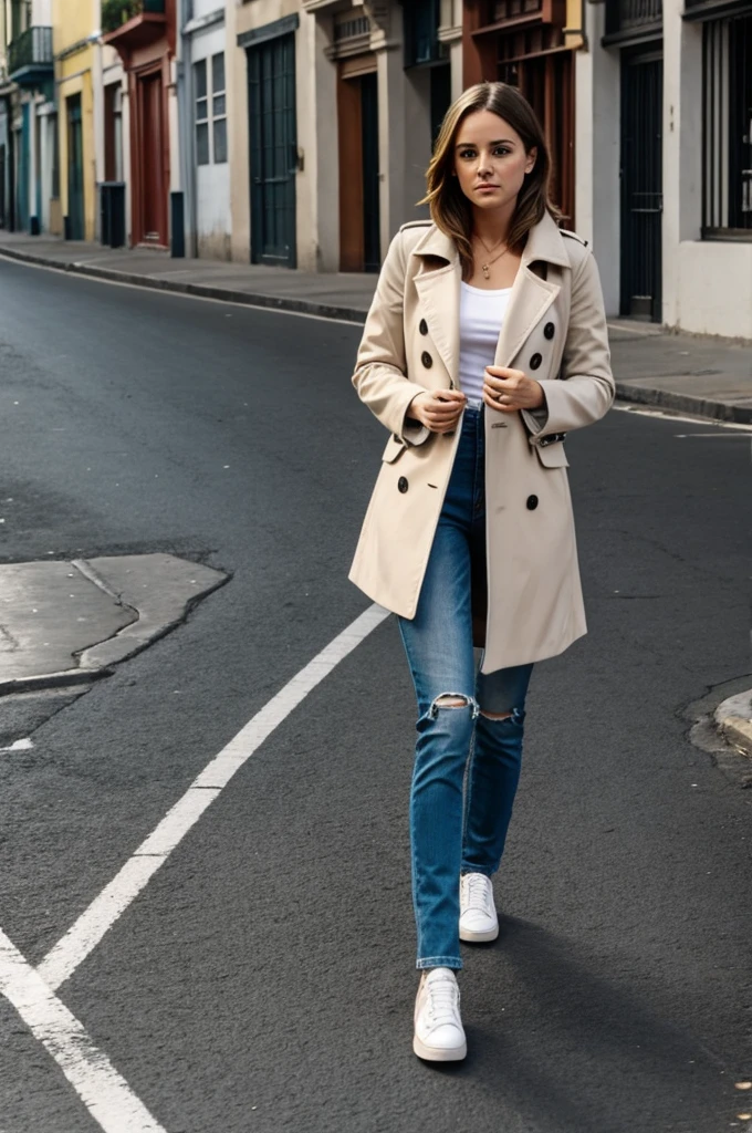 Emma myers en la calle