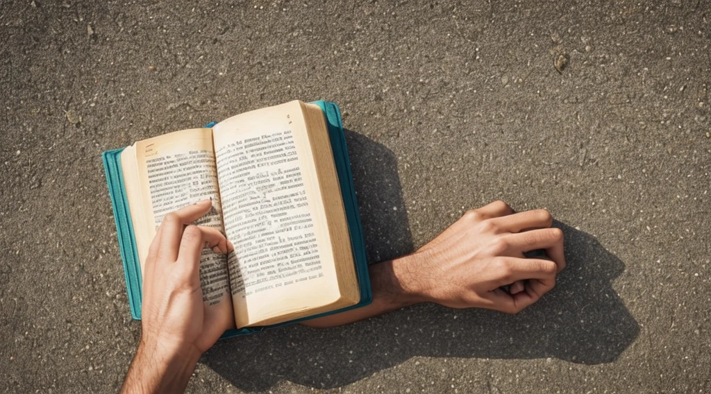 do the rock with a bible in your hand