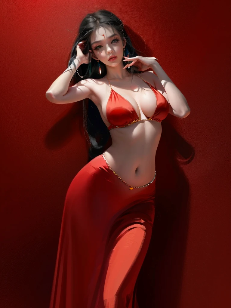 by Wlop,(Masterpiece),(Highest quality:1.4), (Highest Detailed:1.3), (8k very detailed CG unit wallpaper), **high detailed water color potrait, stunning body of savitha bhabhi,body like angela white, big bright eyes, , glowing tattoos across chest and arms , pale skin ,adorned with eye-catching curves ,breathtaking beauty accentuated by their dazzlingly, dynamic pose, Glamorous,High Fantasy, Hyperrealism ensembles and hint of softness around her navel,depicted in an intricate and highly detailed, with elegant lighting and smooth focus, beautiful colors, pencil sketches, Amazing details, One character,photo Realistic,Beautiful composition,perfect female body, (Rendered in ultra-high definition, (UHD) resolution 8K:1.4), full perfect beautiful body