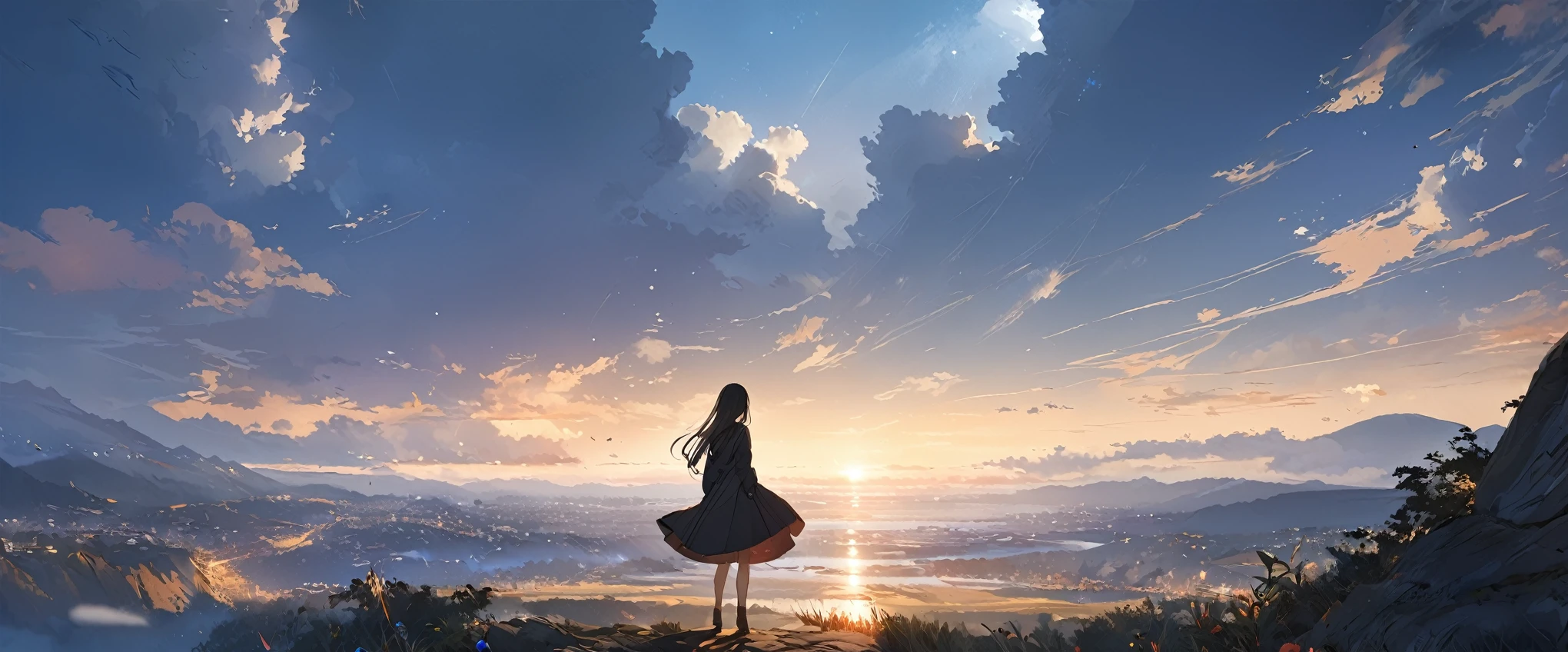 (masterpiece, Highest quality:1.2), One girl, alone