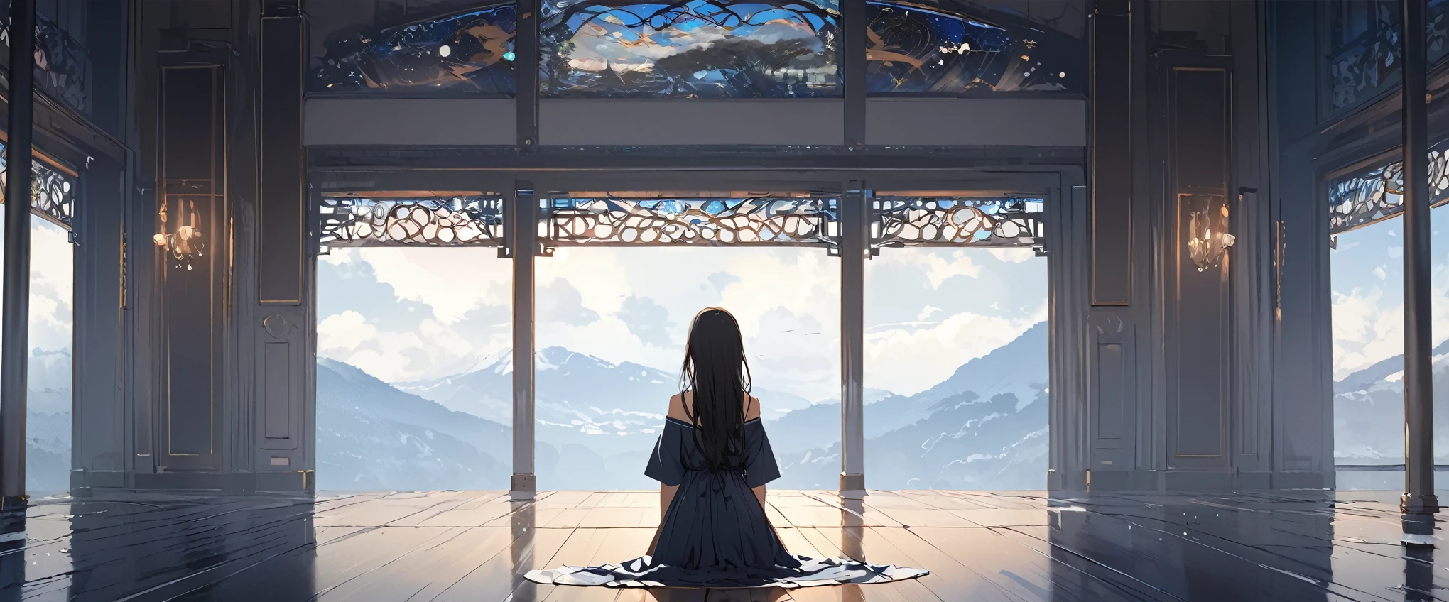 (masterpiece, Highest quality:1.2), One girl, alone