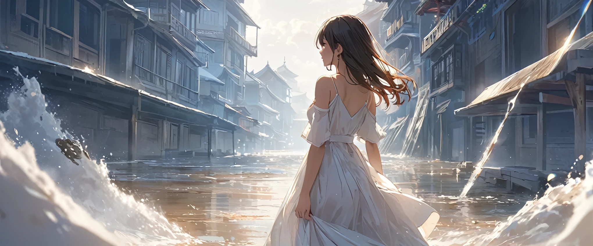 (masterpiece, Highest quality:1.2), One girl, alone