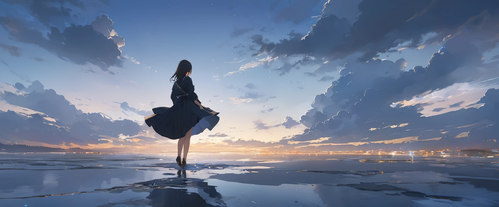 (masterpiece, Highest quality:1.2), One girl, alone