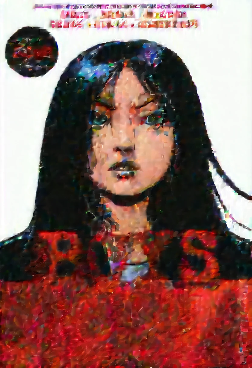Create a character similar to Kimiko from "The Boys". She is a young woman of Asian descent, with medium short black hair. She has an intense and determined look, with a serious expression that rarely changes. She wears typical Old West American clothing. With a bar background or something. And with his face and clothes a little dirty and worn out. In RPG art style with your hands covered in blood