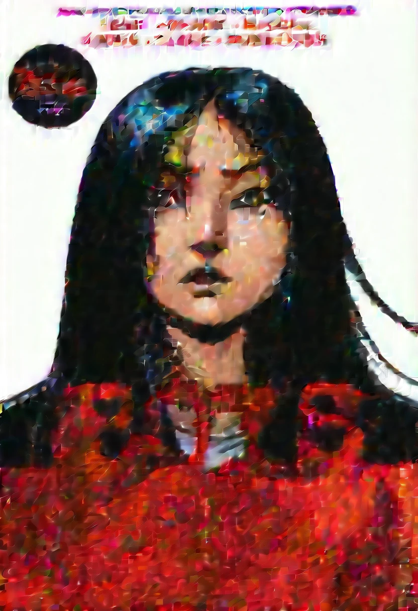 Create a character similar to Kimiko from "The Boys". She is a young woman of Asian descent, with medium short black hair. She has an intense and determined look, with a serious expression that rarely changes. She wears typical Old West American clothing. With a bar background or something. And with his face and clothes a little dirty and worn out. In RPG art style with your hands covered in blood