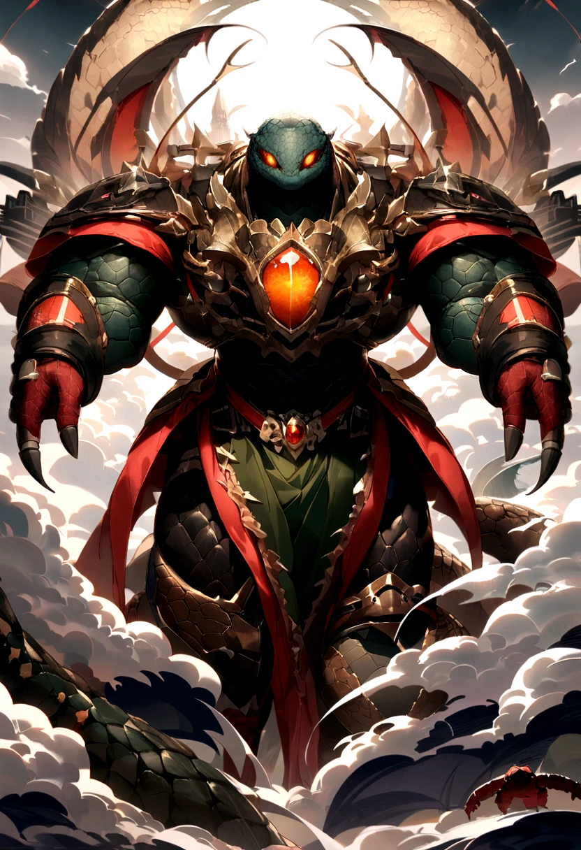 Dragon turtle,Huge, Heavy tortoiseshell shell,fire breathing dragon blended with turtle, Chinese leader,The long tail of the snake,soaring waves,China-style,oc rendered,super-fine,high qulity,8K high resolution,ultra - detailed