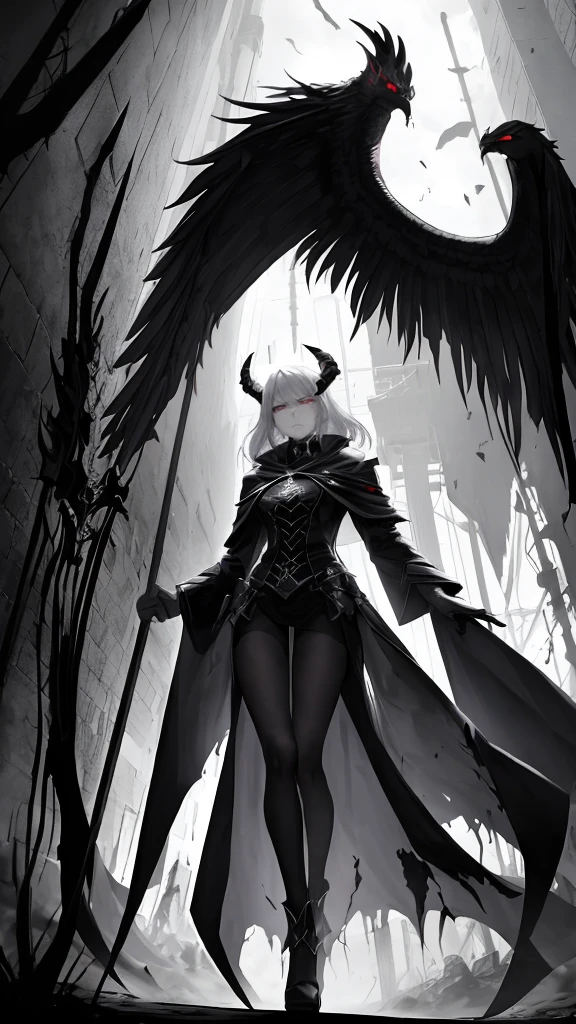 no expression, Blank stare, woman death!
