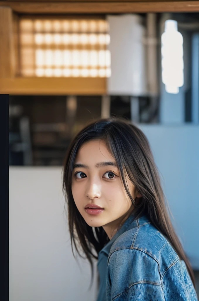 Cute Japanese Women Photos, Woman, 20-year-old, Beautiful and perfect face, brown, Beautiful Face, thin: 1.2,Dressed, (photo Realistic:1.4), (hyper Realistic:1.4), (Realistic:1.3),
(Smoother lighting:1.05), (Improving the quality of cinema lighting:0.9), 32k,
1 Girl,20-year-oldの女の子, Realistic lighting, Backlight, The light shines on your face, Ray Tracing, (Bright light:1.2), (Improvement of quality:1.4),
(Highest quality Realistic textured skin:1.4), Fine grain, Detailed face,
(tired, Sleepy and happy), (smile:0), Face close-up, T-Shirts,
(Enhances the body line:1.1), (Enhances the beauty of skin texture:1.1)