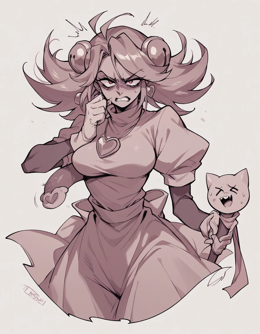 Mad Mew Mew (Undertale) legging preta sexo futa