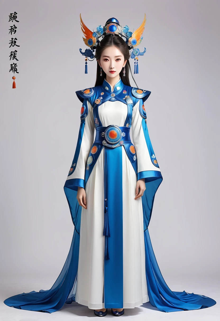 （（（国潮Space suit））），capacete de vidro，Space suit:1.37，Chinese elements，Hanfu elements，(((Space suit专业性)))