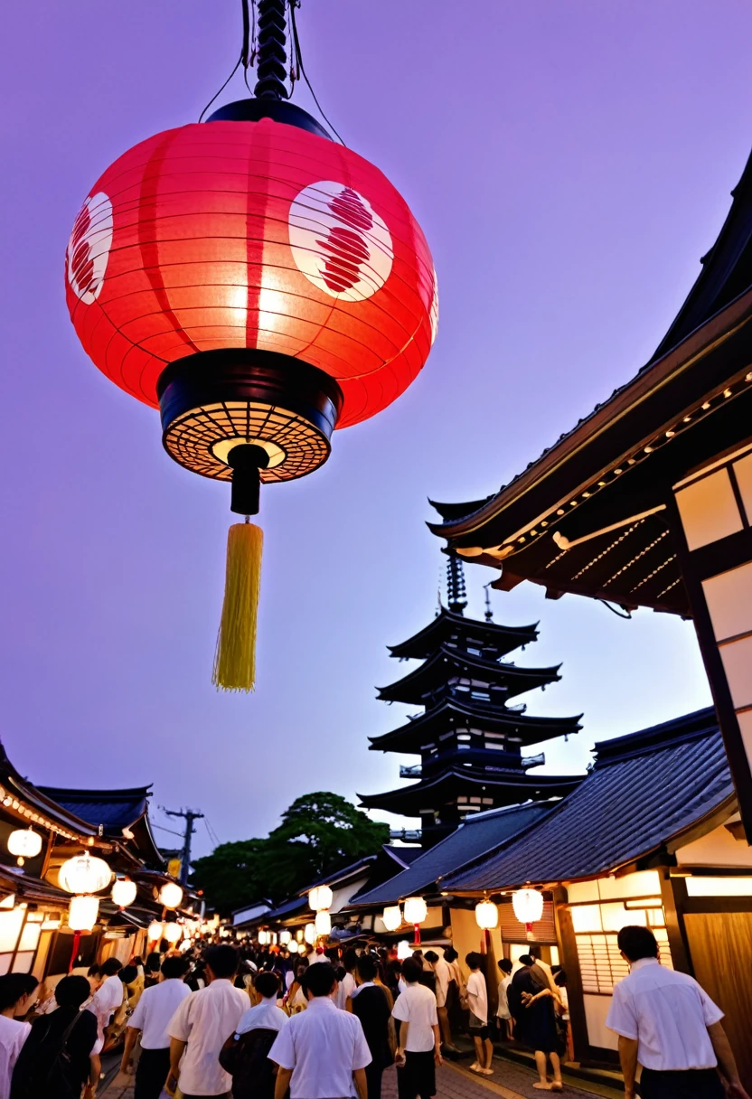 Japan Kawagoe Summer festival Bon dance Tower Cool down Japan風 Lantern Japanese style