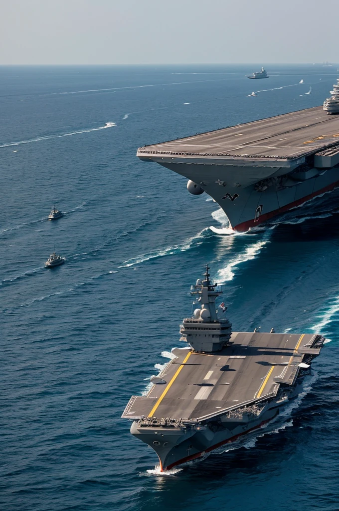 A North Korean aircraft carrier 
