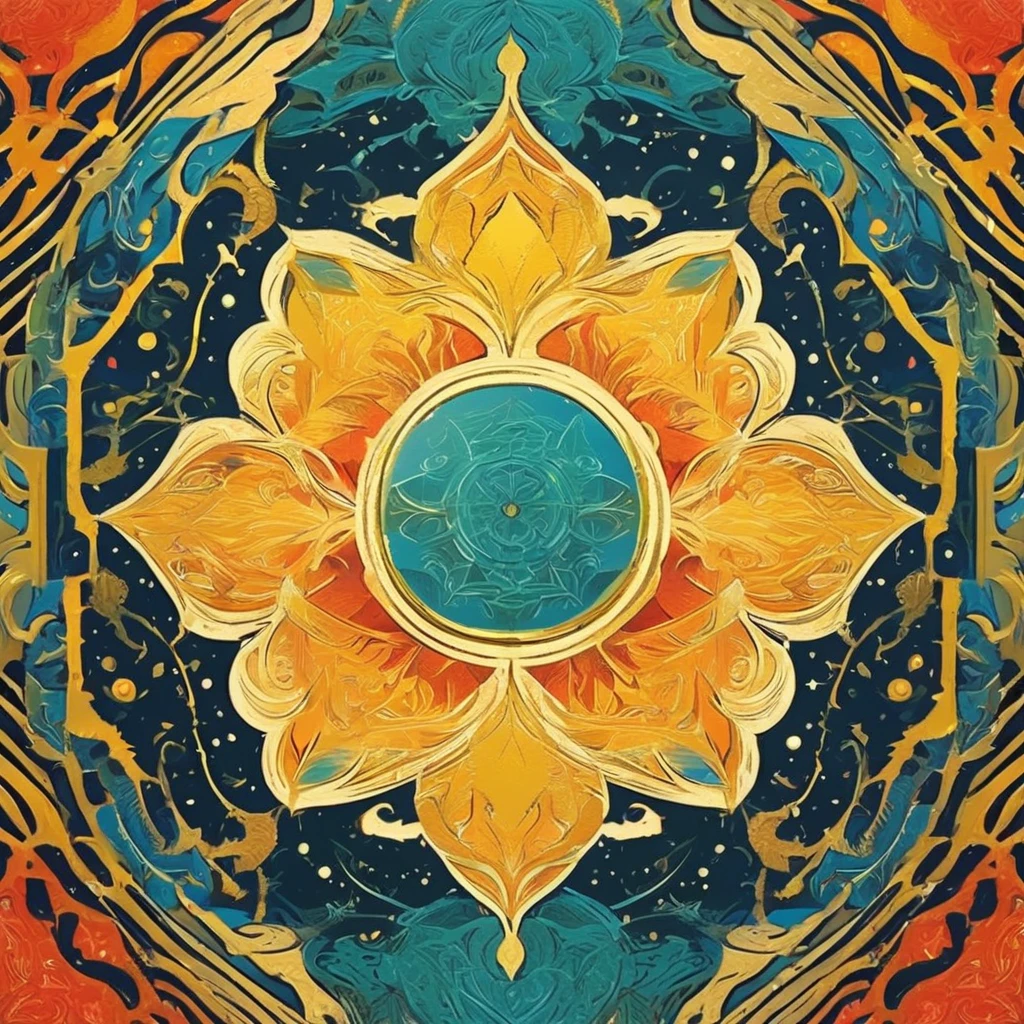 Create a visually striking logo that merges the essence of Libra, Capricorn, and Pisces. Embrace the abstract and conceptual style, exploring the intertwined symbolism of these zodiac signs. Focus on intricate patterns, vibrant colors, and a harmonious composition that captures the mystique and individuality associated with these astrological signs.