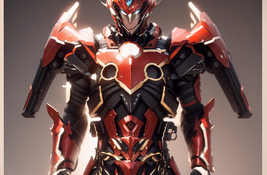 Change to red as the main color,Some gold lines appear