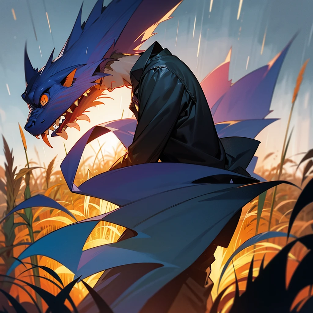 Create pages for a comic book with the boys style,a horror story in a cornfield at night,with rain and a scary monster,and  dean winchester. 