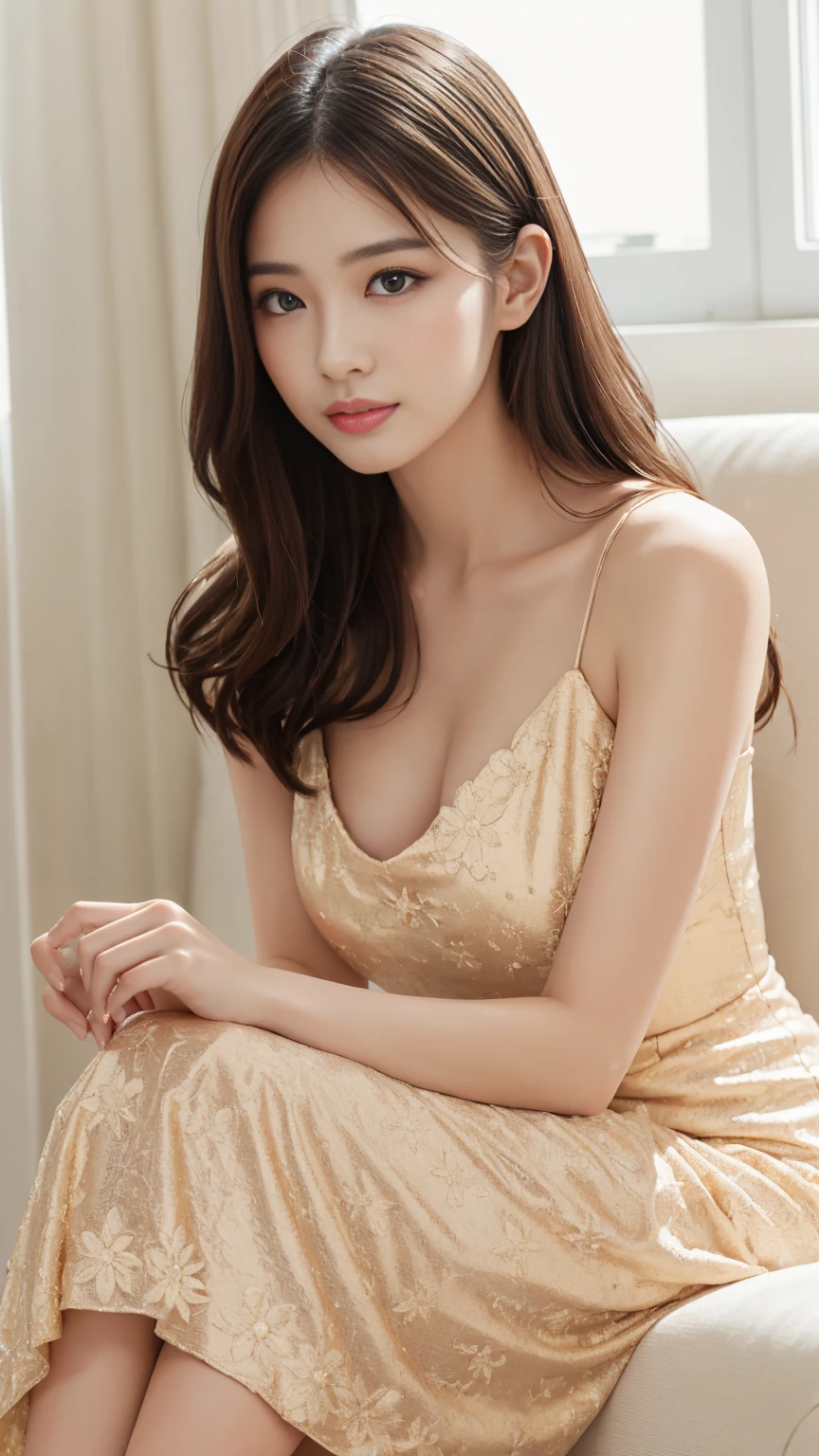 16K、Photorealistic、Highest quality、masterpiece、Ultra-high resolution、RAW Photos、Realistic、Bright lighting、Face Light、Smooth Professional Lighting、looking at the camera、alone、Adult female、Beautiful woman、so beautiful、Realistic skin texture、Glowing Skin、Moisturized Skin、Realistic eye and facial details、Perfect Style、Model Body Type、Beautiful Eyes、Big eyes、Inconspicuous tear bags、slim、Medium sized big breasty nails aren't long、Very short hair、Black Hair、black eye、seems to be happy、Beautiful hip line、(((ビジネスsuit)))、(((office)))、(((suit)))、White dress shirt、Black jacket、