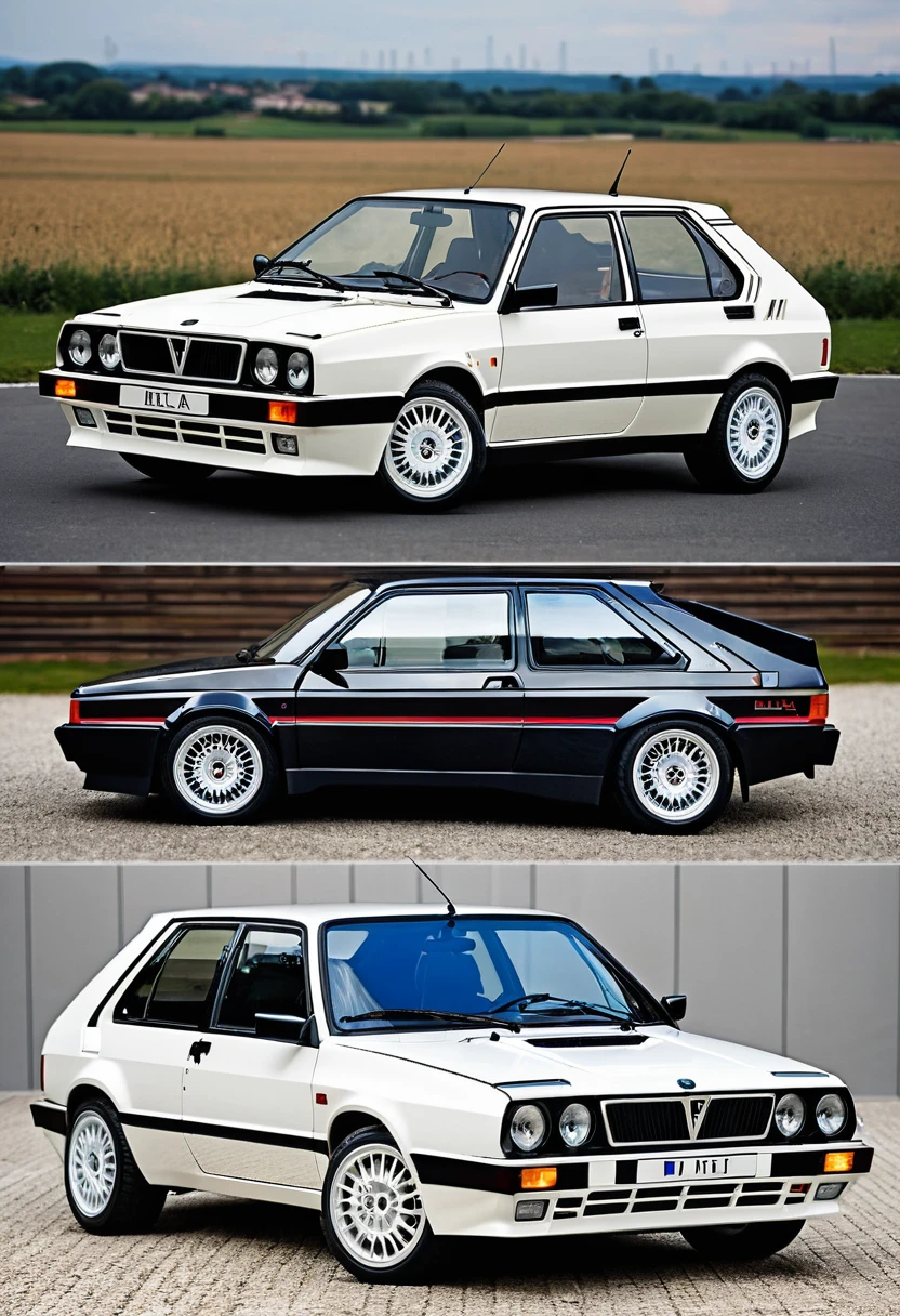 Imagine if Lancia made a current model Delta HF Integrale Evolution based on the original but modernised for today with sleek aggressive lines and led lights, true to original, retro modern