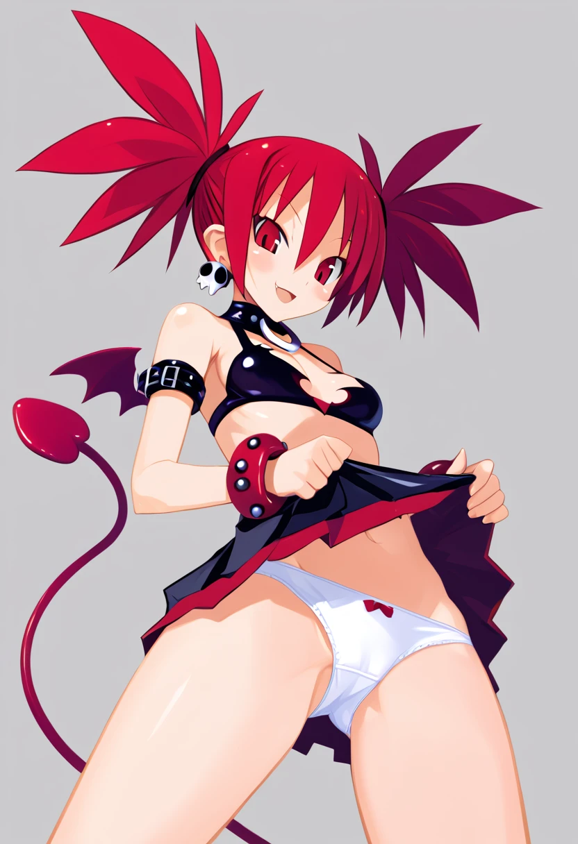 etna,Devil Girl,Cheeky look,From below,Cute Panties