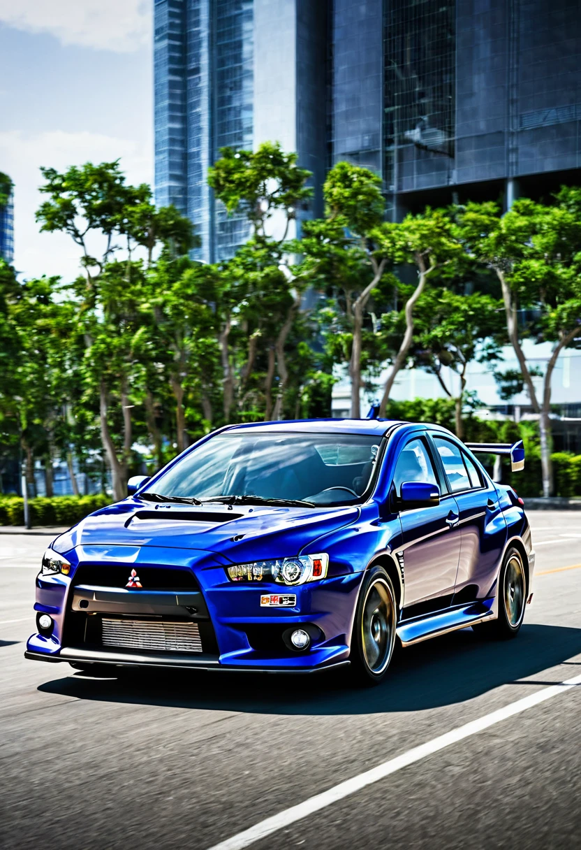 Imagine a 2026 Mitsubishi Lancer Evolution 11, based on current Mitsubishi design.