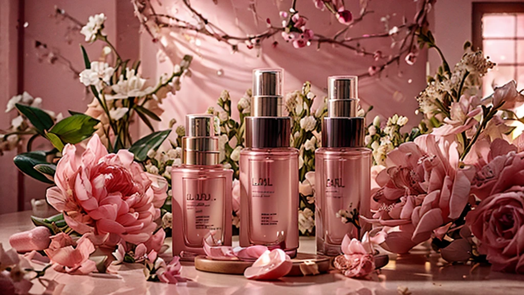 high resolution,Highest quality,cosmetics,pink