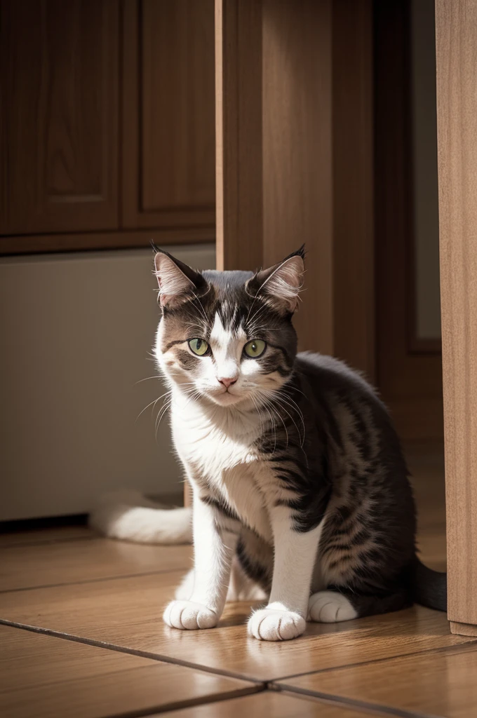sad cat