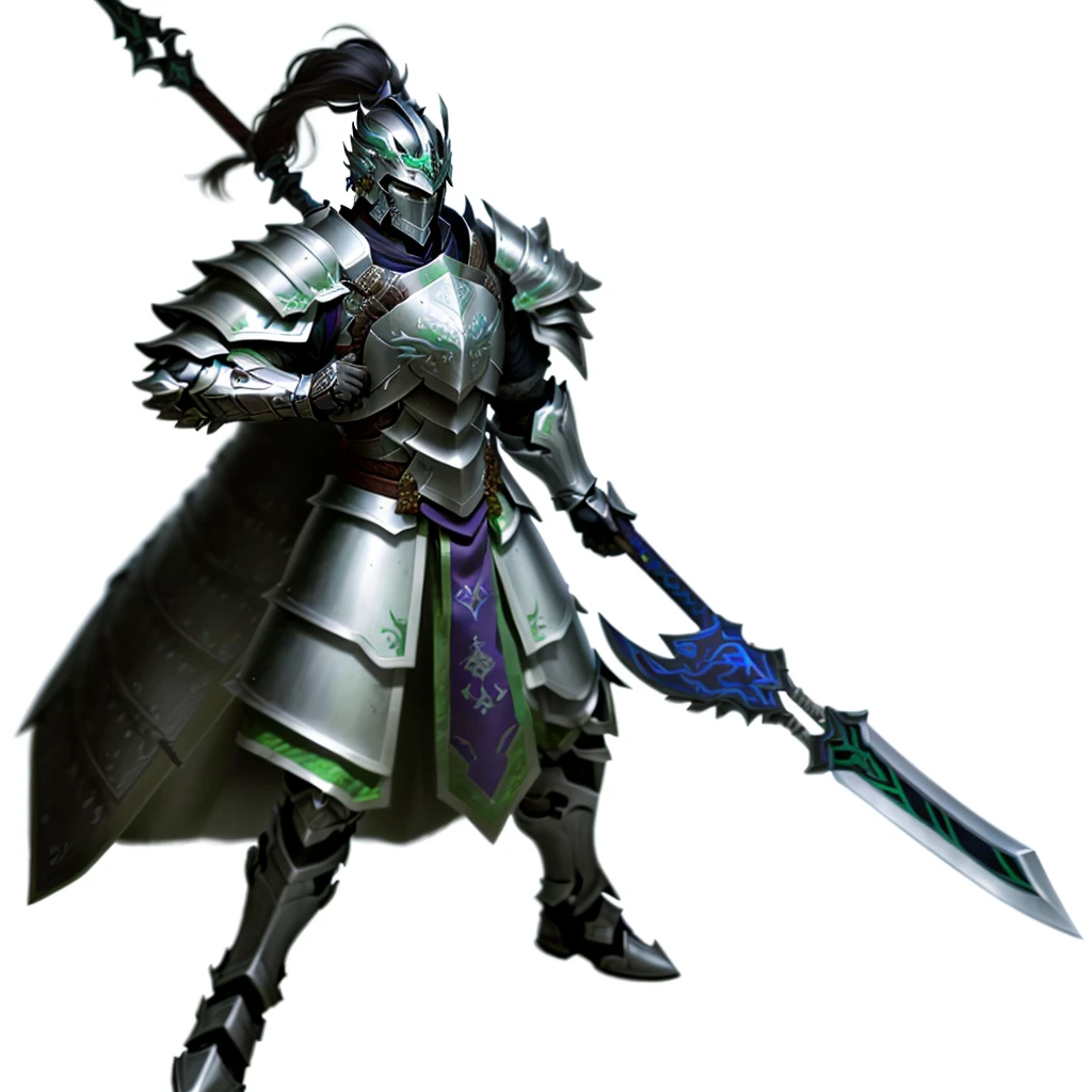 One is wearing armor、man holding sword, Wear battle armor, Warrior Platinum Armor, guan yu, Armor Samurai, Inspired by Shen Zhou, Wearing ethereal armor, Wearing heavy armor、Ares holding a sword, Inspired by Huang Shen, Male warrior silver armor, Fantasy Paladin, Silver Ice Reflective Armor, Male Paladin