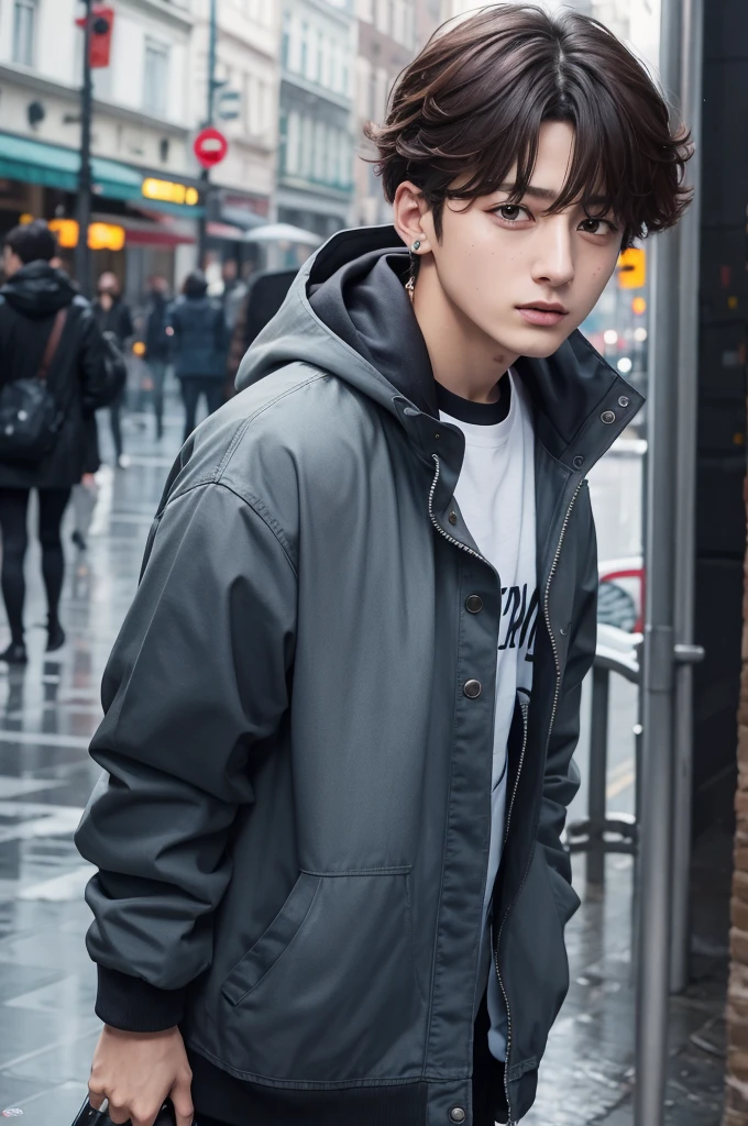 Jungkook na chuva