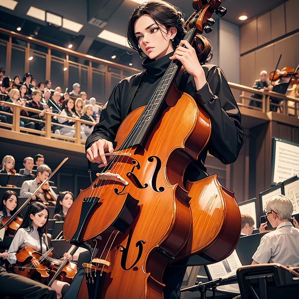 logo for orchestra called renascer