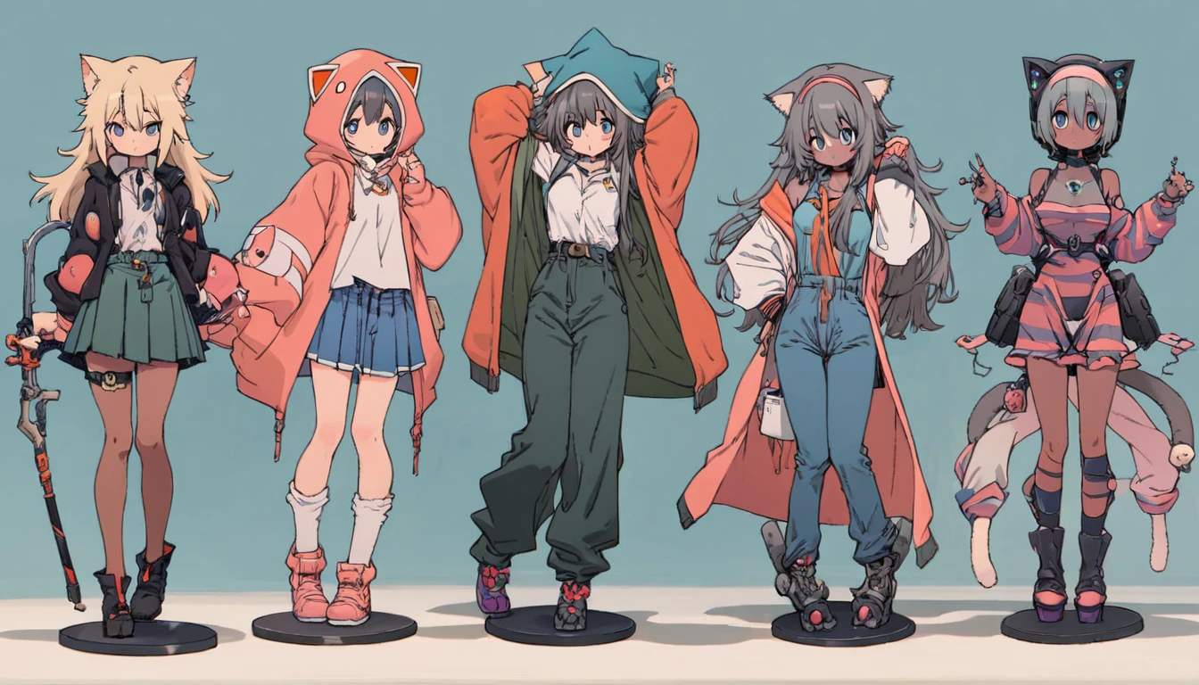 ((anime:1.4,figure)),(masterpiece, Highest quality, Highest quality),(Super detailed, The absolute solution),((16K, High resolution)), (((girl, figure書館で勉強する, Cat, null, Cumulonimbus)) ((cozy lofi figure:1.4)), ((anime:1.4, figure)),(masterpiece, Highest quality, Highest quality),(Super detailed, The absolute solution),((16K, High resolution)) break {Lofi Art, Laurie Griesley's style, Makoto Shinkai's Style, anime aesthetic}, break { (Generates images with over 40 million pixels of information with the detailed texture of films shot with Sony SLR cameras。).}