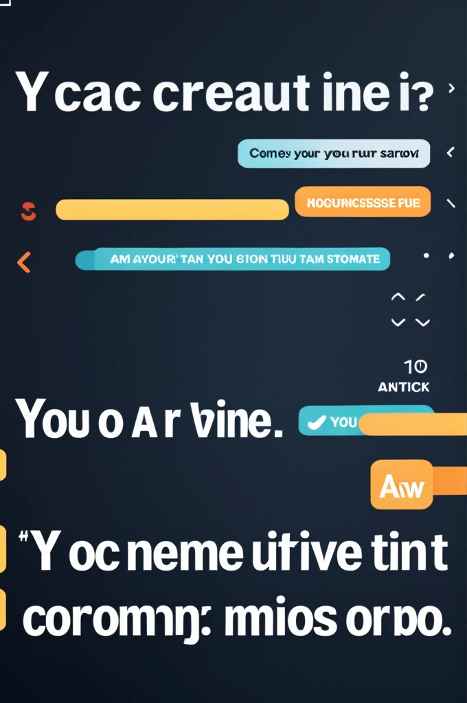 You can create a new font, not so complex
