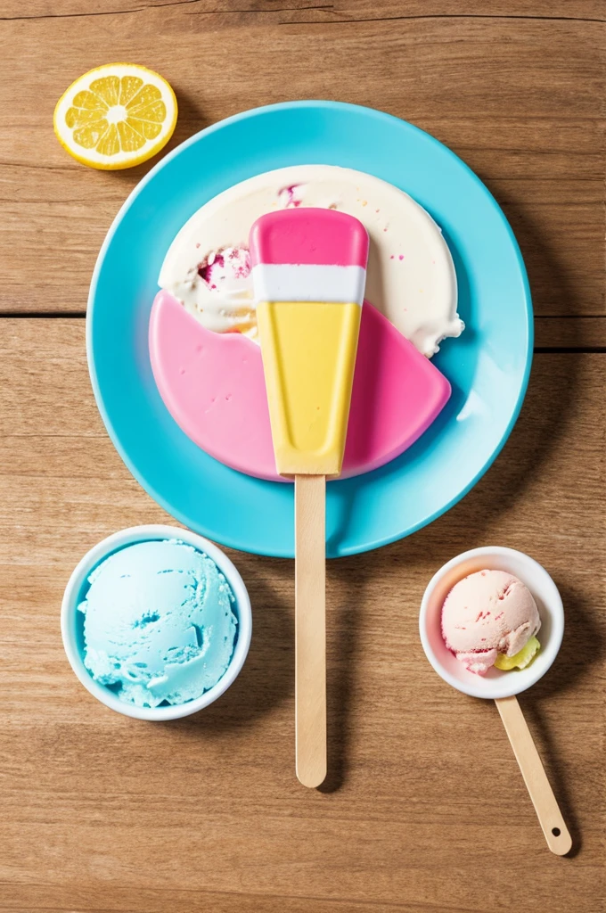 ice cream popsicle logo