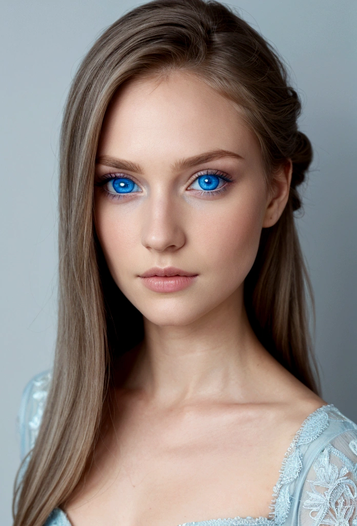 light blue eyes
