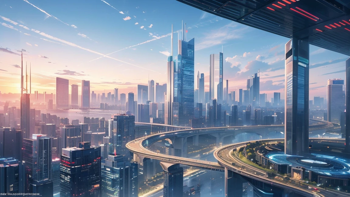 (Best quality,4K,8K,A high resolution,Masterpiece:1.2),Ultra-detailed,(Realistic,Photorealistic,photo-realistic:1.37),Futuristic floating city,Futuristic technology,Huge urban high-tech tablet platform,Airship,Floating in the sky,Futuristic city,Small airships around,High-tech hemispherical platform,Colorful lights,Advanced architecture,modernn architecture,skyscrapper,Access the cloud,Scenic beauty,view over city,Impressive design,Blend seamlessly with nature,energetic and vibrant atmosphere,Futuristic transportation system,Parking is suspended,Transparent path,Lush greenery,Sky gardens,cascading waterfalls,Magnificent skyline,reflections on the water,Sparkling river,Architectural innovation,futuristic skyscrapers,Transparent dome,The shape of the building is unusual,Elevated walkway,Impressive skyline,Glowing lights,Futuristic technology,Minimalist design,Scenic spots,Panoramic view,Cloud Piercing Tower,Vibrant colors,epic sunrise,epic sunset,Dazzling light display,magical ambiance,The future city,Urban Utopia,LuxuryLifestyle,Innovative energy,sustainable development,Smart city technology,Advanced infrastructure,Tranquil atmosphere,Nature and technology live in harmony,Awesome cityscape,Unprecedented urban planning,Architecture connects seamlessly with nature,High-tech metropolis,A cutting-edge engineering marvel,The future of urban living,Visionary architectural concept,Energy-efficient buildings,Harmony with the environment,A city floating above the clouds,Utopian dreams become reality,The possibilities are endless,State-of-the-art transportation network,Green energy integration,Innovative materials,Impressive holographic display,Advanced communication system,Breathtaking aerial view,Quiet and peaceful environment,Modernist aesthetics,Ethereal beauty