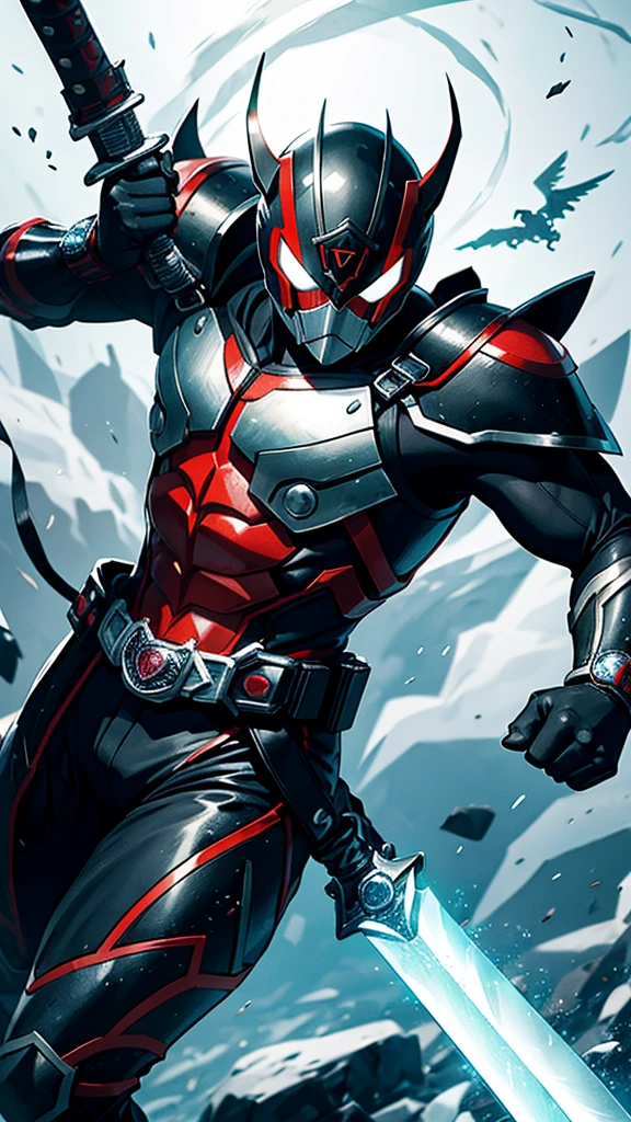 dog、strong、Warrior、Kamen Rider、ghost、sword、1 person