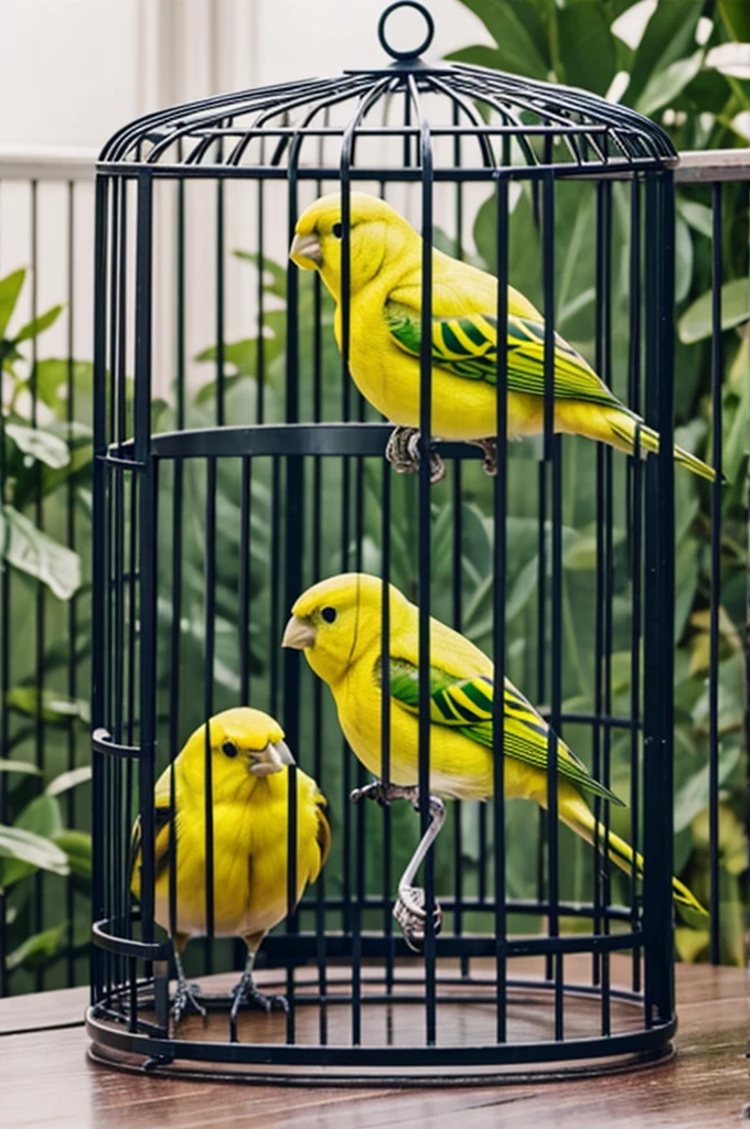 A cage for canaries 