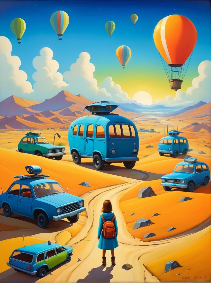 wasteland, sci-fi art, Iwona Lifsches