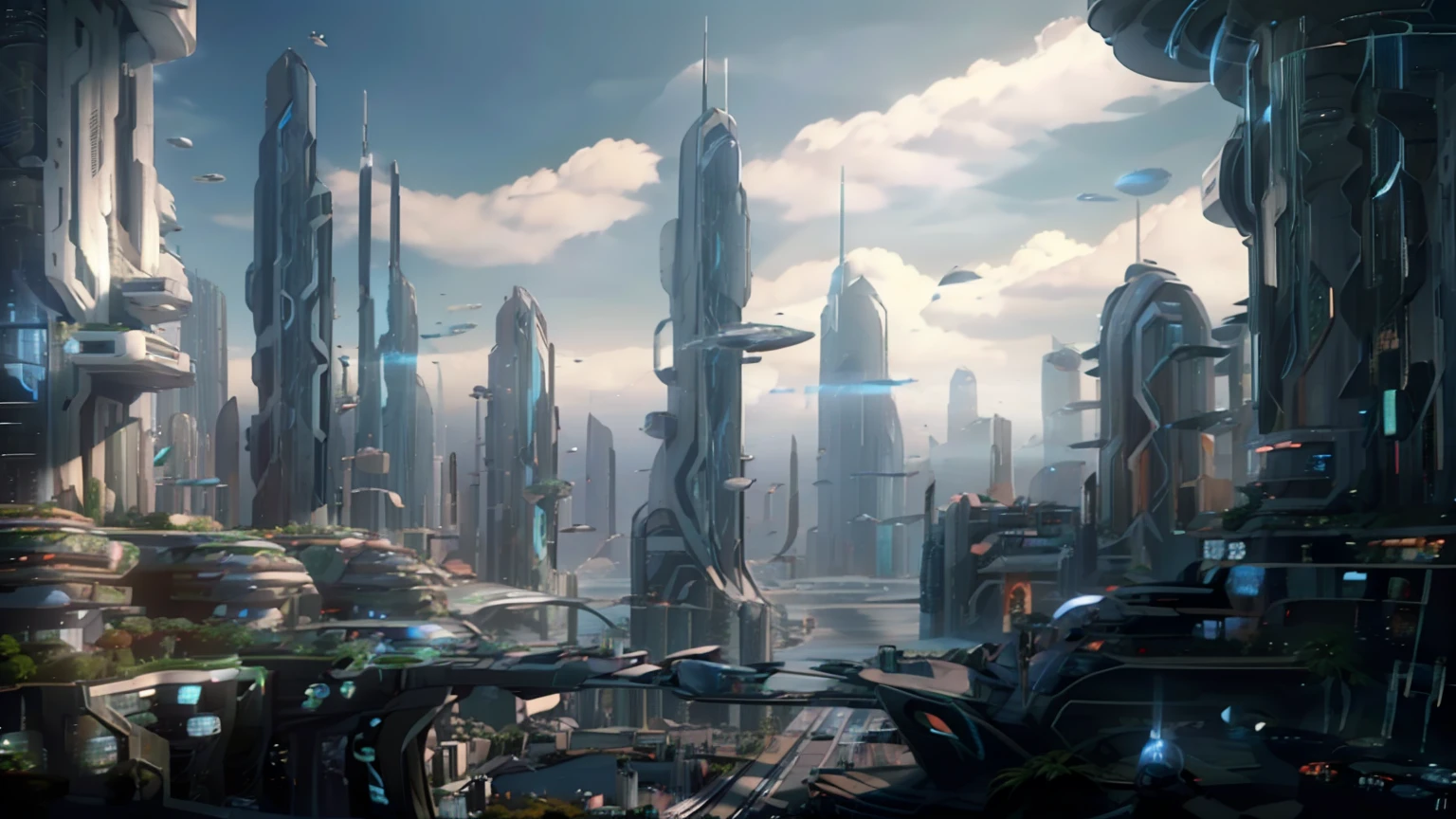 (Best quality,4K,8K,A high resolution,Masterpiece:1.2),Ultra-detailed,(Realistic,Photorealistic,photo-realistic:1.37),Futuristic floating city,Futuristic technology,Huge urban high-tech tablet platform,Airship,Floating in the sky,Futuristic city,Small airships around,High-tech hemispherical platform,Colorful lights,Advanced architecture,modernn architecture,skyscrapper,Access the cloud,Scenic beauty,view over city,Impressive design,Blend seamlessly with nature,energetic and vibrant atmosphere,Futuristic transportation system,Parking is suspended,Transparent path,Lush greenery,Sky gardens,cascading waterfalls,Magnificent skyline,reflections on the water,Sparkling river,Architectural innovation,futuristic skyscrapers,Transparent dome,The shape of the building is unusual,Elevated walkway,Impressive skyline,Glowing lights,Futuristic technology,Minimalist design,Scenic spots,Panoramic view,Cloud Piercing Tower,Vibrant colors,epic sunrise,epic sunset,Dazzling light display,magical ambiance,The future city,Urban Utopia,LuxuryLifestyle,Innovative energy,sustainable development,Smart city technology,Advanced infrastructure,Tranquil atmosphere,Nature and technology live in harmony,Awesome cityscape,Unprecedented urban planning,Architecture connects seamlessly with nature,High-tech metropolis,A cutting-edge engineering marvel,The future of urban living,Visionary architectural concept,Energy-efficient buildings,Harmony with the environment,A city floating above the clouds,Utopian dreams become reality,The possibilities are endless,State-of-the-art transportation network,Green energy integration,Innovative materials,Impressive holographic display,Advanced communication system,Breathtaking aerial view,Quiet and peaceful environment,Modernist aesthetics,Ethereal beauty