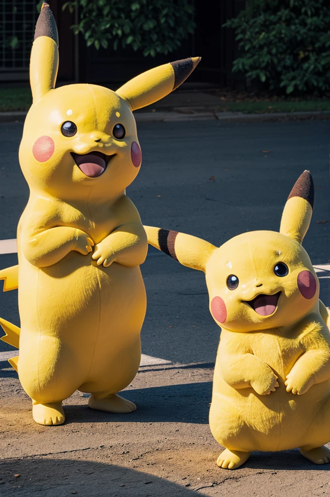 A strong and sucked pikachu