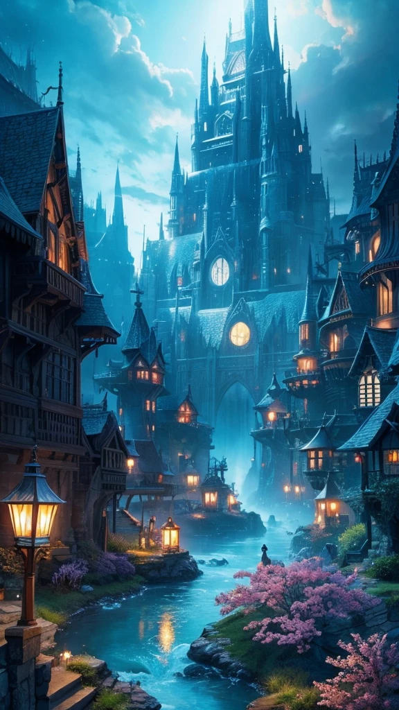 Fantasy　scenery　beautiful
