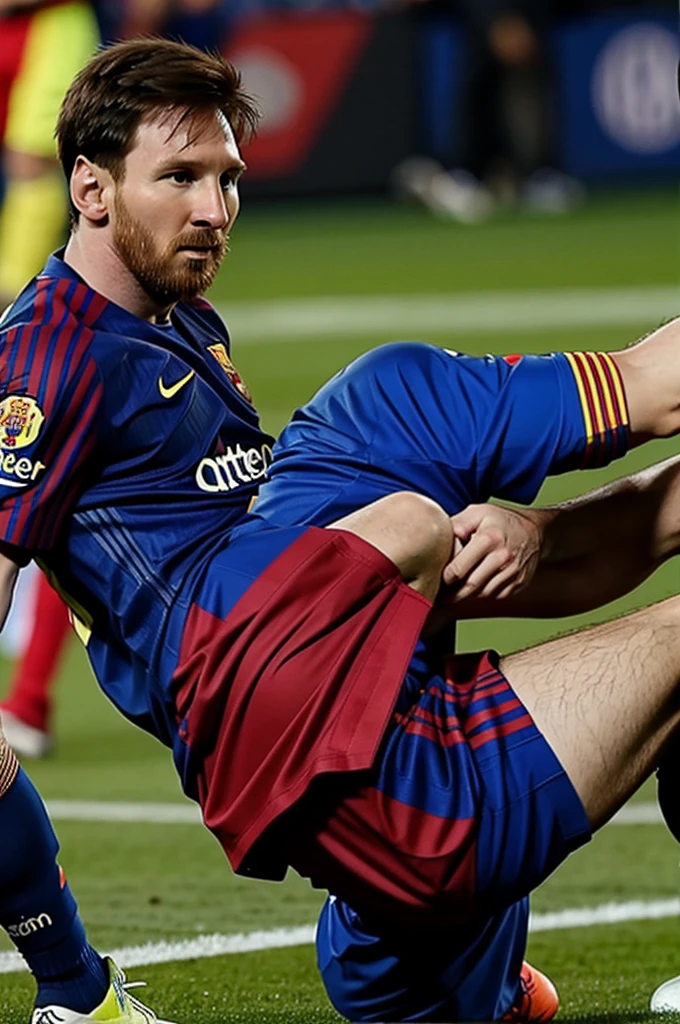 Messi with a culote 