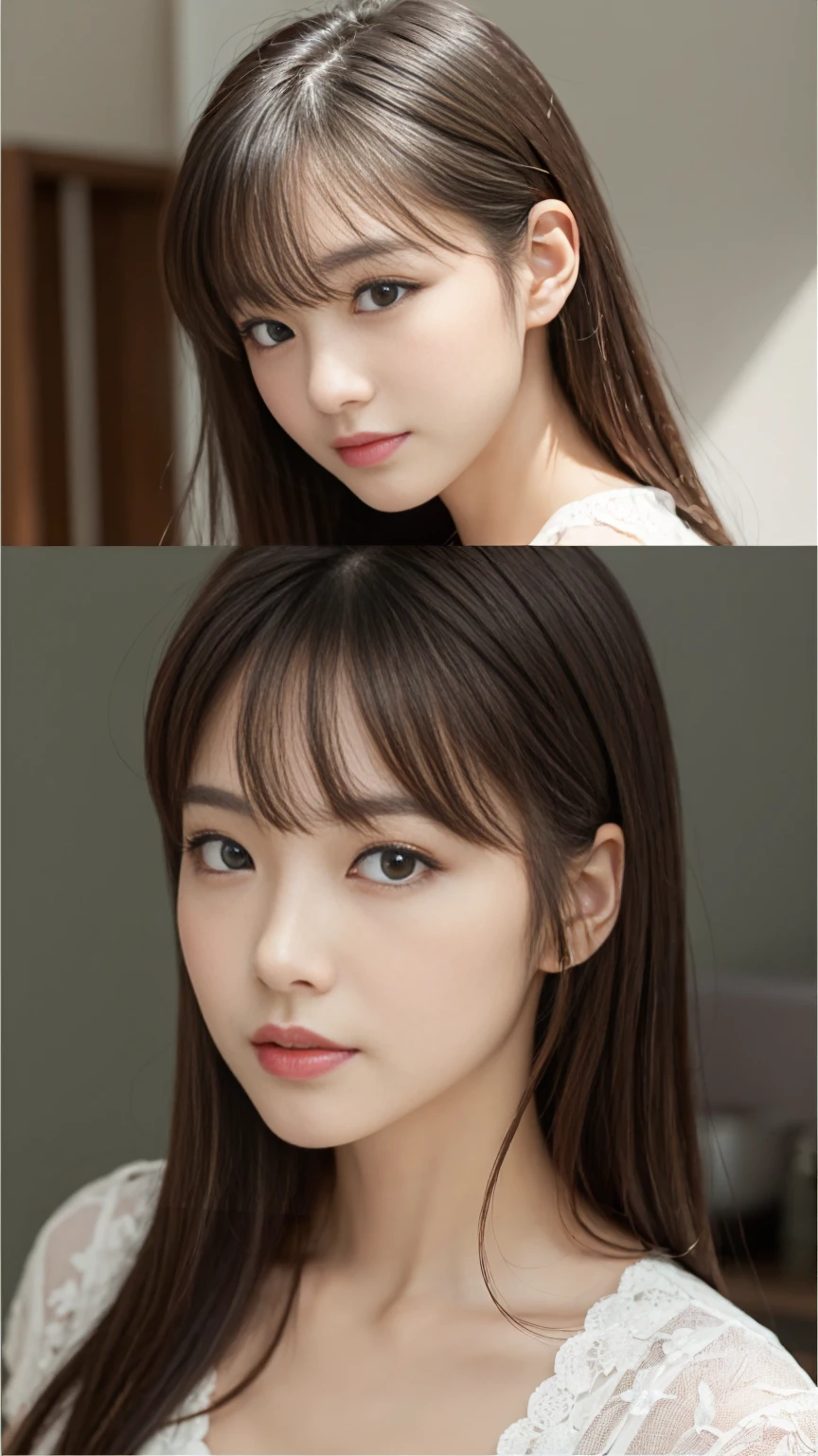 16K、Photorealistic、Highest quality、masterpiece、Ultra-high resolution、RAW Photos、Realistic、Bright lighting、Face Light、Smooth Professional Lighting、looking at the camera、alone、Adult female、Beautiful woman、so beautiful、Realistic skin texture、Glowing Skin、Moisturized Skin、Realistic eye and facial details、Perfect Style、Model Body Type、Beautiful Eyes、Big eyes、Inconspicuous tear bags、slim、Medium sized big breasty nails aren't long、Very short hair、Black Hair、black eye、seems to be happy、Beautiful hip line、(((ビジネスsuit)))、(((office)))、(((suit)))、White dress shirt、Black jacket、