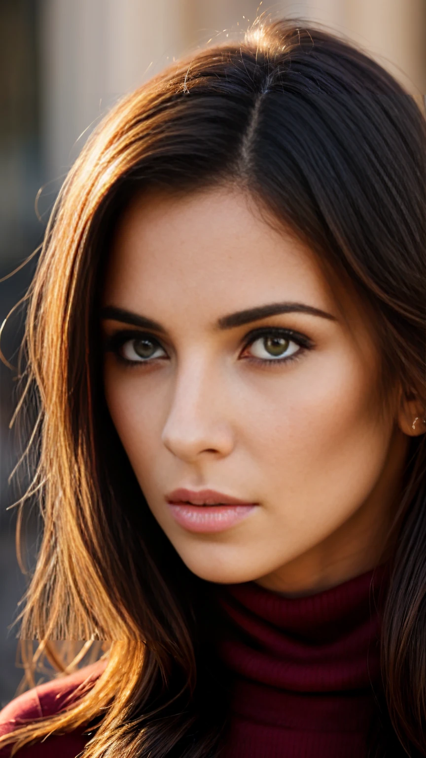 A woman with long hair and a turtleneck top, Gorgeous and attractive face, Attractive female face!!!, Attractive beautiful face, Very beautiful face, Photorealistic beautiful faces, A stunning face, Gorgeous face, Beautiful and realistic face, Perfect Face ), Beautiful Fine - Face, perfect natural skin tones, Maia Sandu, Beautiful realistic face, 30 year old French woman